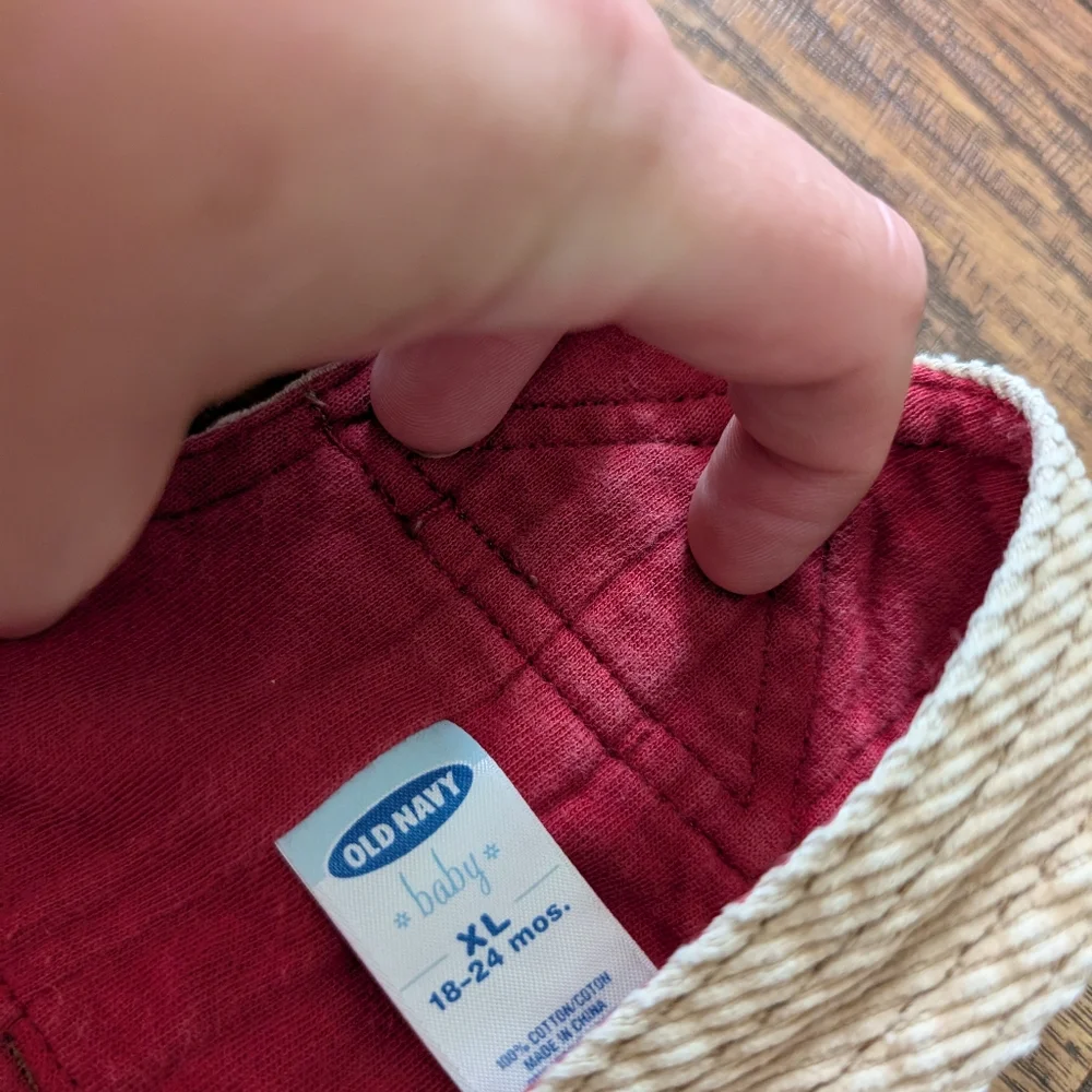 $ Vintage Old‎ Navy Tan Corduroy Overalls
